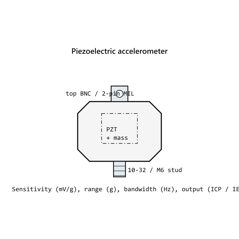 IMI 608A11 Permanent Accelerometer