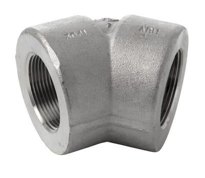 3000# Angle acid-resistant NPT coupling/coupling - 1", 1", 45°, 3000LBS