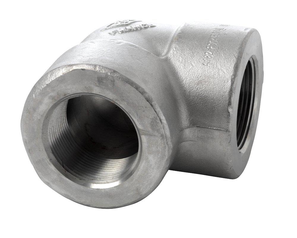 3000# Angle acid-resistant NPT coupling/coupling - 2", 2", 90°, 3000LBS