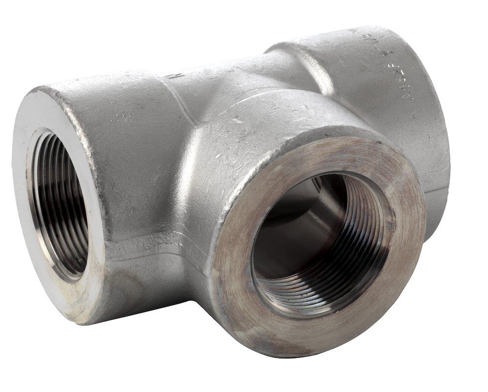 3000# T-Piece acid-resistant NPT coupling/coupling/coupling - 2", 2", 2", 3000LBS