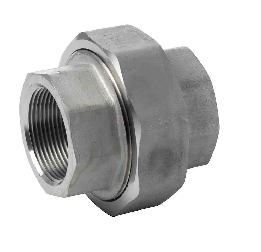 3000# Union acid-resistant NPT coupling/coupling - 1/4", 1/4", 3000LBS