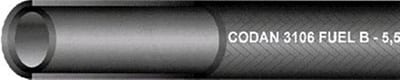 3106 Fuel hose with textile braid NBR - 5/16", 8mm, 100°C, 8bar