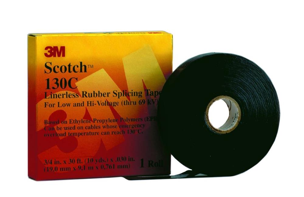 3M 130C Self-Vulcanizing Tape grey - 19mm, 9M, 0,76mm