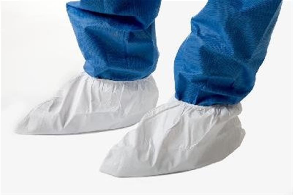 3M 442 Disposable Overshoe with Standard Sole, PE, Type 5/6, white