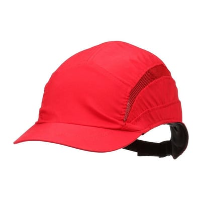 3M First Base™ 3 Bump cap red red