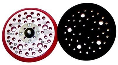 3M Hookit Low Profile Sanding pad - M24 & 5/16", 125mm, Foam fast, Round