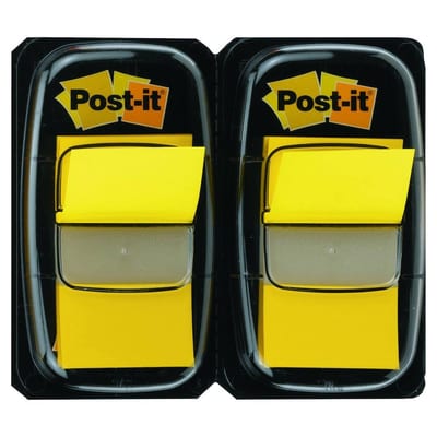 3M Post-it Index Tabs - 50PCS, 44mm, 25mm
