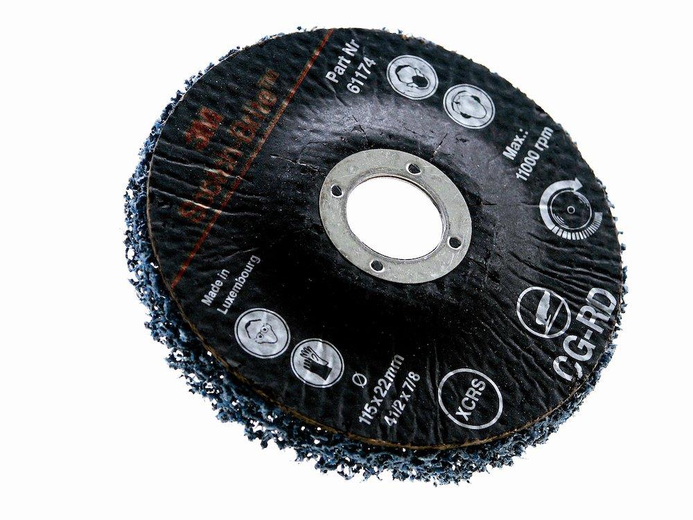3M Scotch-Brite Coarse Cleaning Disc - Metal, rust, paint, Siliciumkarbid, Centre hole 22 mm, Angle grinder