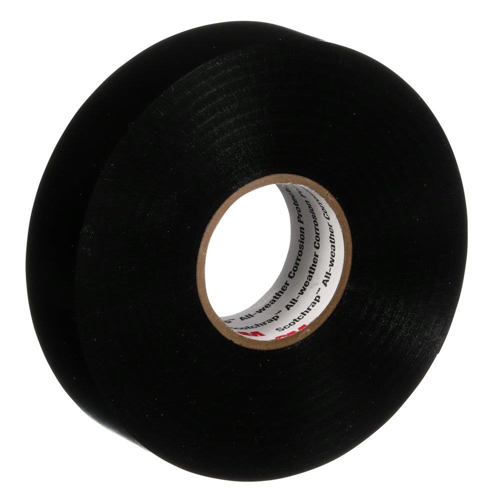 3M Scotchrap™ Vinyl tape black - 25mm, 30.5M, 0,25mm