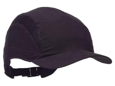 3M Scott First Base 3 Bump Cap Black 52-65 cm