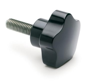 4-Finger Knob stainless - 12mm, 40mm, 60mm