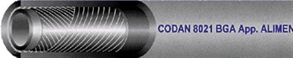 8021 Food-grade hose NBR - 1", 25mm, 100°C, 20bar
