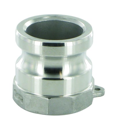 Camlock Coupling Type A, Acid-resistant, Male Thread 1 1/2" × 1 1/2"
