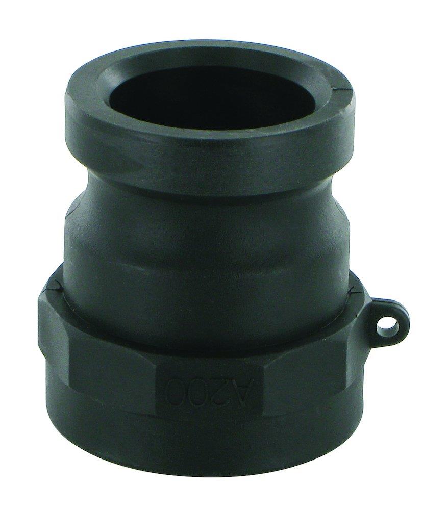 Camlock Coupling Type A, PP, Male Thread 3/4" × 3/4"