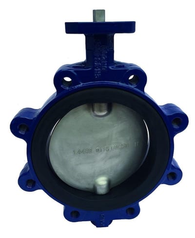 a-collection AVI 1483 Butterfly Valve LUG GGG40/316/EPDM - 200, 10bar, F07-F10 - 14-17mm