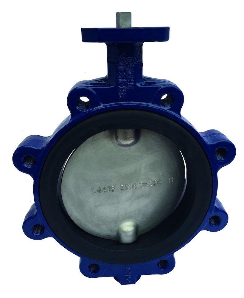 a-collection AVI 1483 Butterfly Valve LUG GGG40/316/EPDM - 250, 10bar, F10 - 17mm