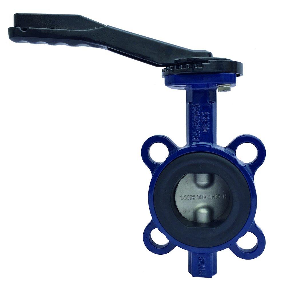 a-collection AVI 1483 Butterfly Valve wafer GGG40/316/EPDM - 100, 16bar, F05-F07 - 11-14mm