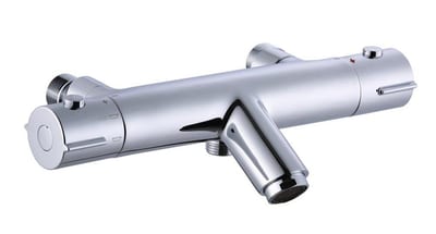 a-collection Azur Bath and shower thermostat - Chrome-plated, 2 handles, Eksklusiv, Yes
