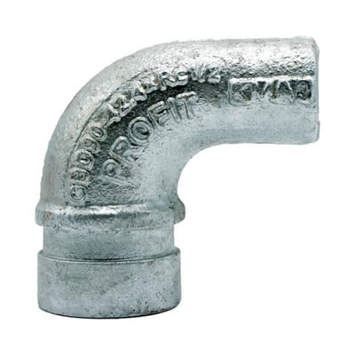 a-collection Bend galvanized reduced - 32X15, 42.4mm, 90°