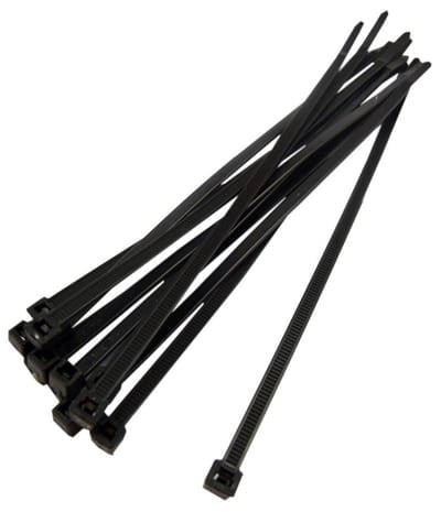 a-collection Cable Tie - 2.5mm, 100mm, PA ( Polyamide ), black