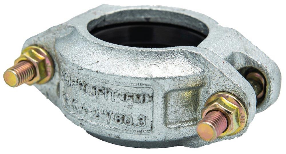 a-collection Coupling compensating galvanized - 25, 33.7mm, M10X50