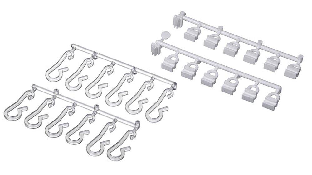a-collection Gliders & hooks - white