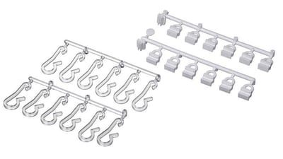 a-collection Gliders & hooks - white