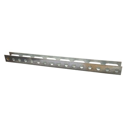 a-collection Mounting Rail 2000 mm U-Profile Electro-Galvanised 30 x 30 mm