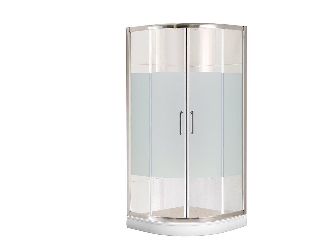 a-collection Papilio Shower Cabin - Clear/frost, 915mm, 2000mm, 915mm 7333123015587
