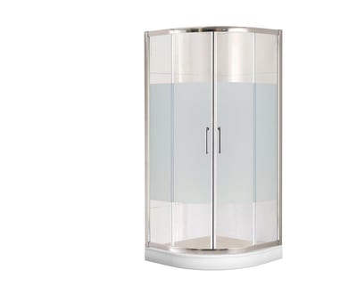 a-collection Papilio Shower Cabin - Clear/frost, 915mm, 2000mm, 915mm 7333123015587