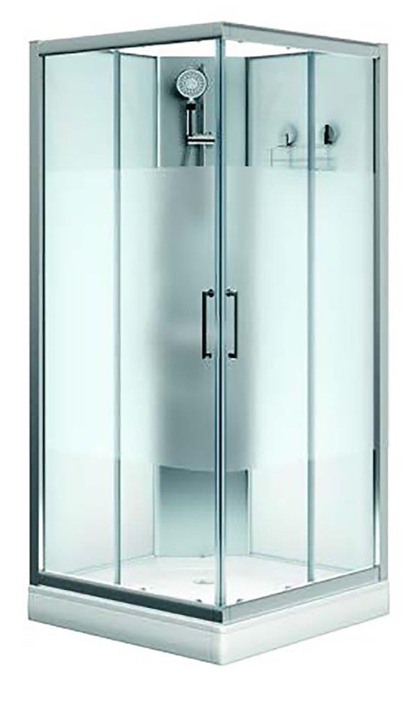 a-collection Papilio Shower Cabin - Clear/frost, 915mm, 2000mm, 915mm 7333123015600