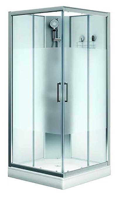 a-collection Papilio Shower Cabin - Clear/frost, 915mm, 2000mm, 915mm 7333123015600