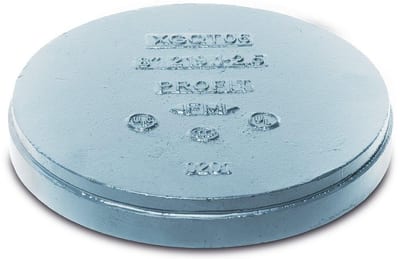 a-collection Plug galvanized - 300, 323.9mm