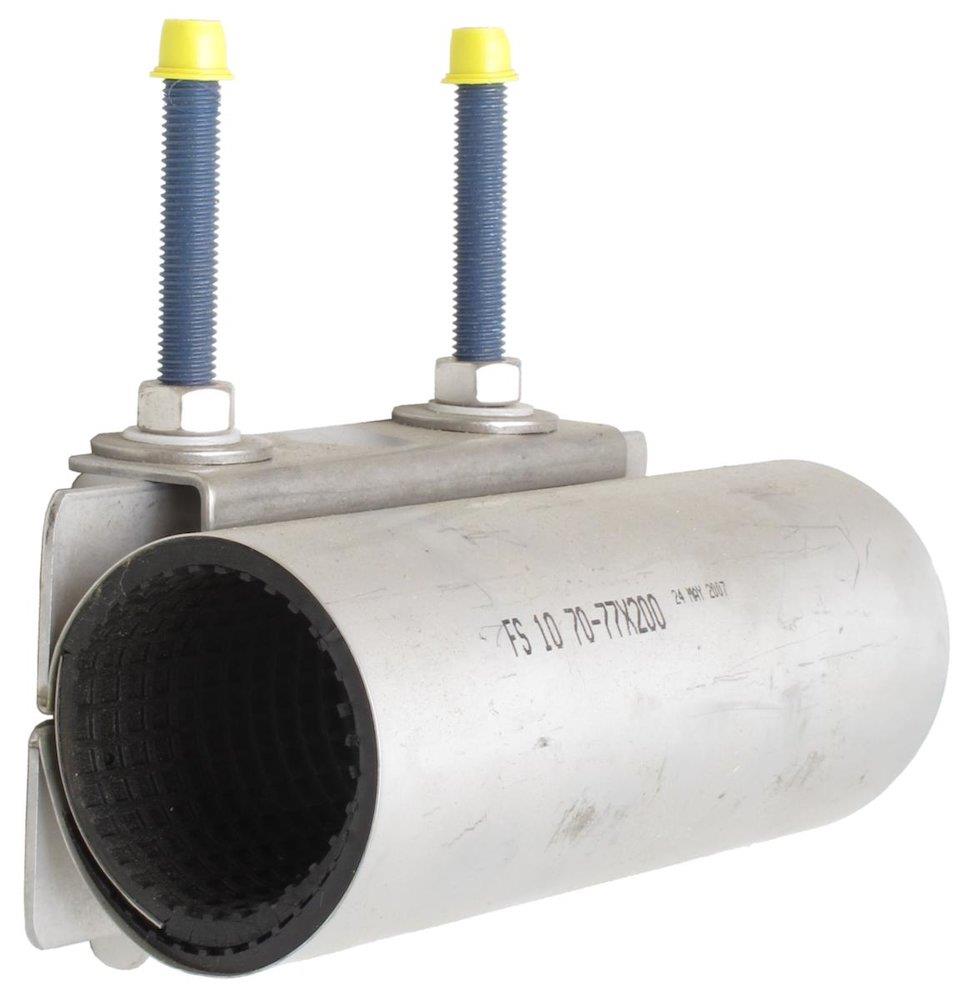 a-collection Repair Coupling stainless steel - 73mm, 80mm, 200mm