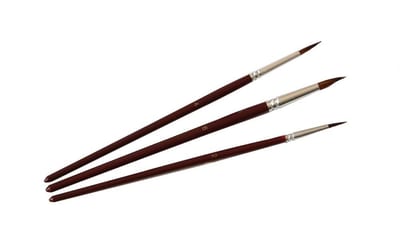 a-collection School Brush Set - 2, 4, 6mm