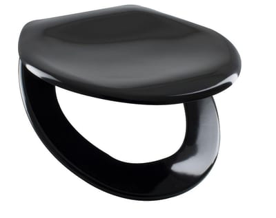 a-collection Solio Toilet Seat - Yes, black, Soft close, Quick release