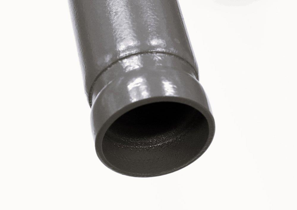 a-collection Sprinkler Pipe coated grey RAL7012 - 6M, 2.6mm, 76.1mm