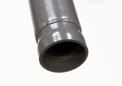 a-collection Sprinkler Pipe coated grey RAL7012 - 6M, 4.5mm, 219.1mm