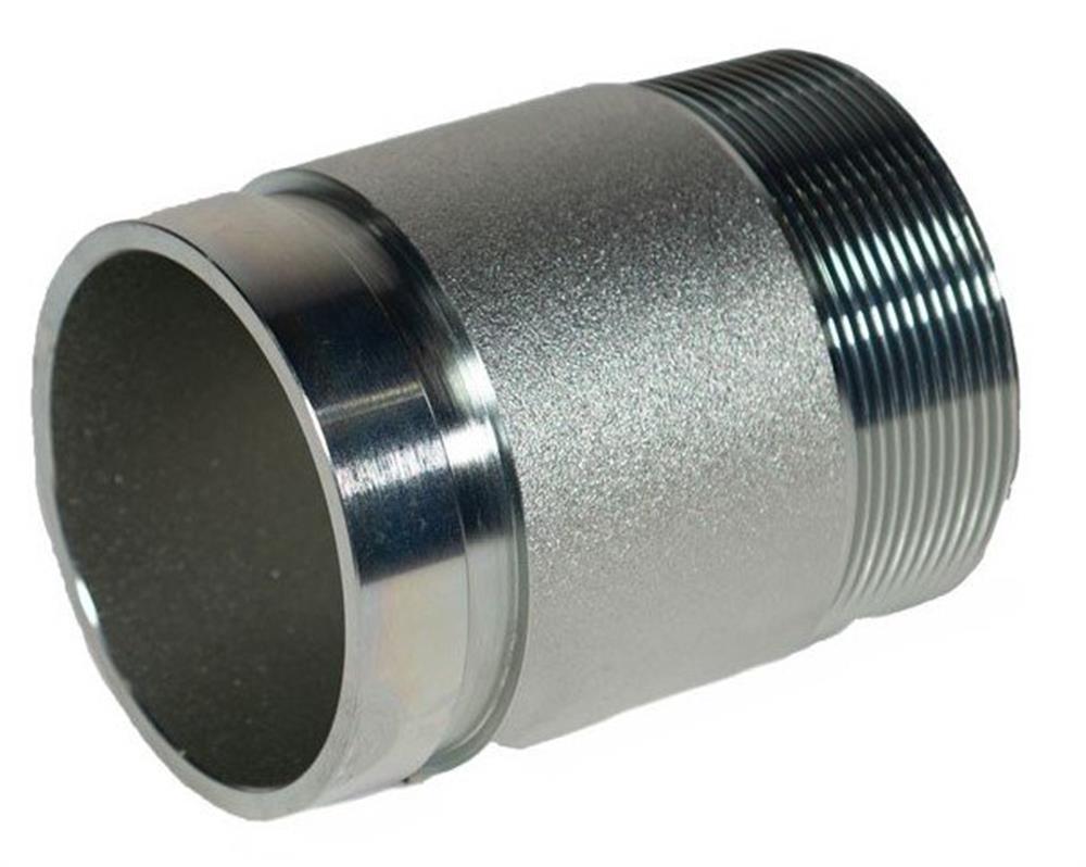 a-collection Transition Nipple galvanized - 80, 88.9mm, 3"