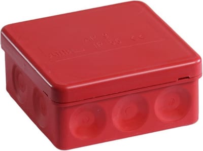 ABB AP9R Membrane Box - 2,5 mm², 65, red