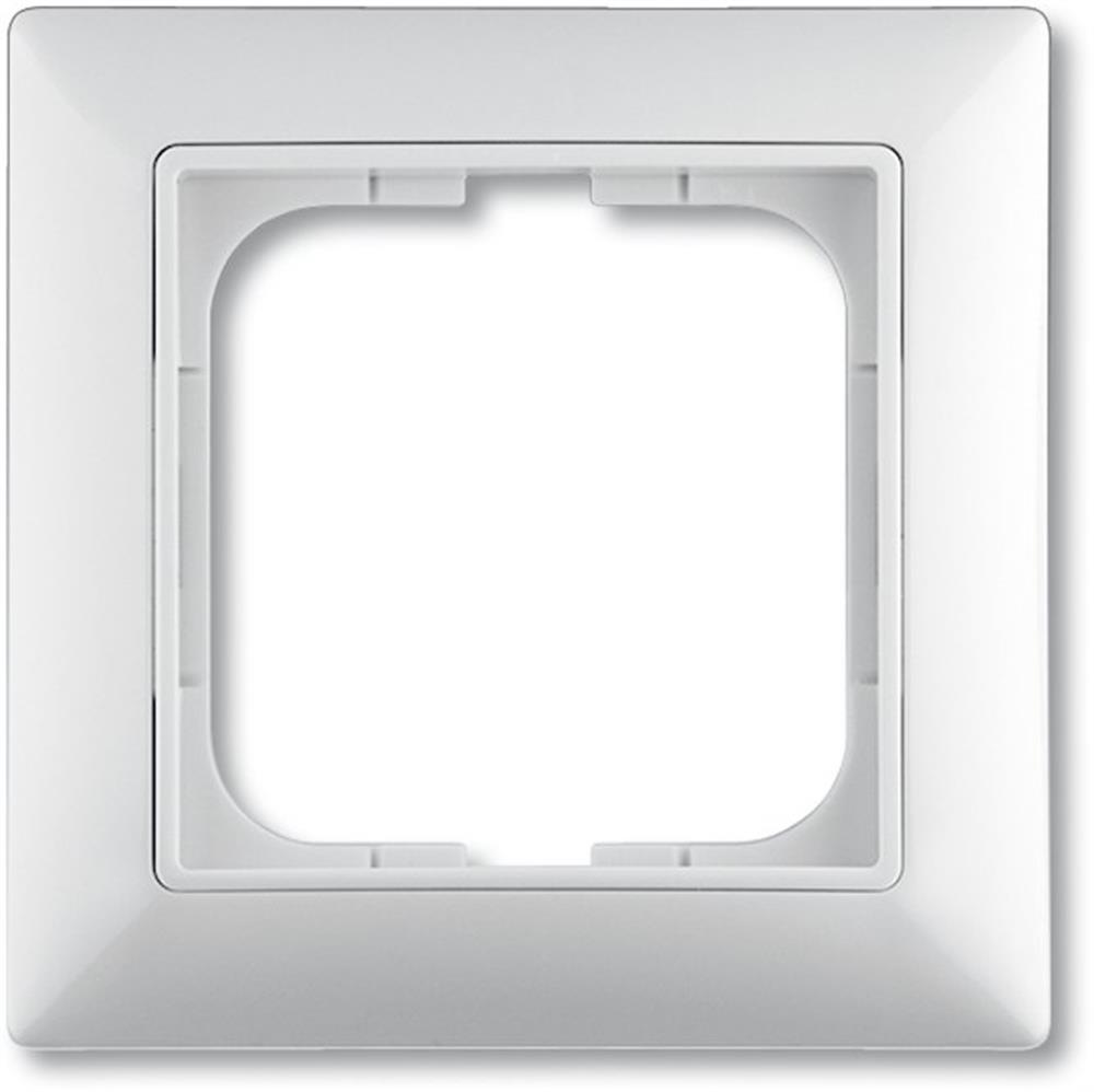 ABB Basic 55 Frame - Basic 55, 1, white matt