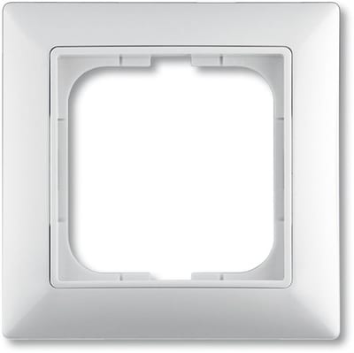 ABB Basic 55 Frame - Basic 55, 1, white matt