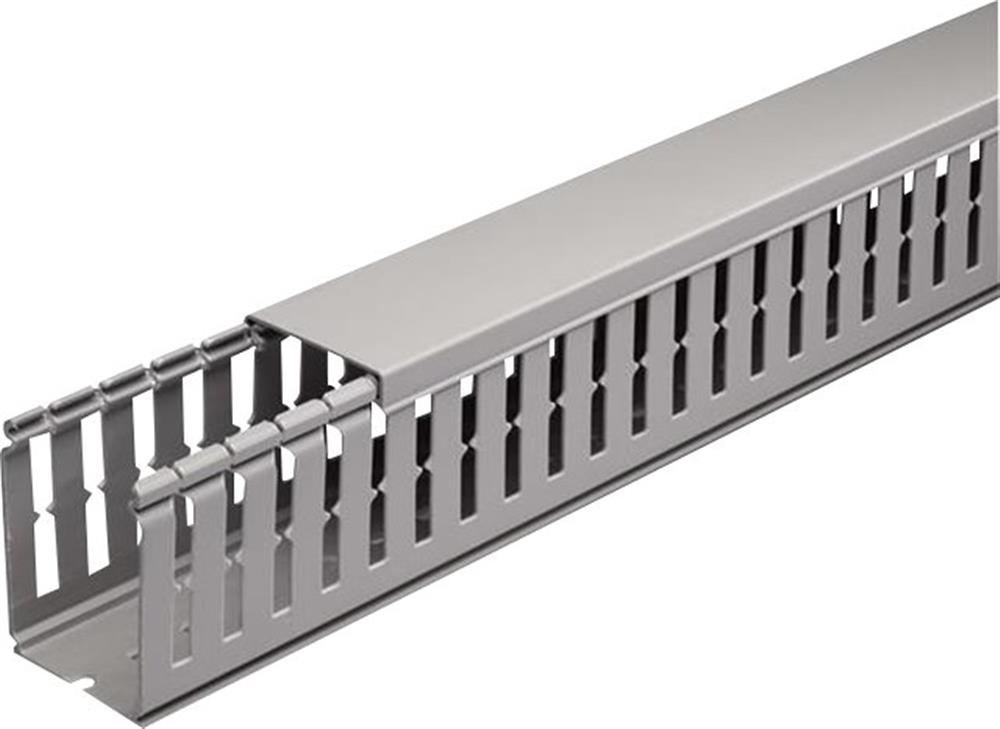 ABB DUCT 40100 4/6 Wire channel slotted - 100mm, 40mm, 2000mm, grey