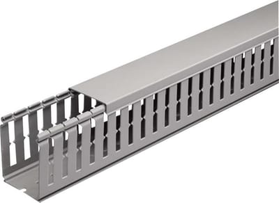 ABB DUCT 40100 4/6 Wire channel slotted - 100mm, 40mm, 2000mm, grey