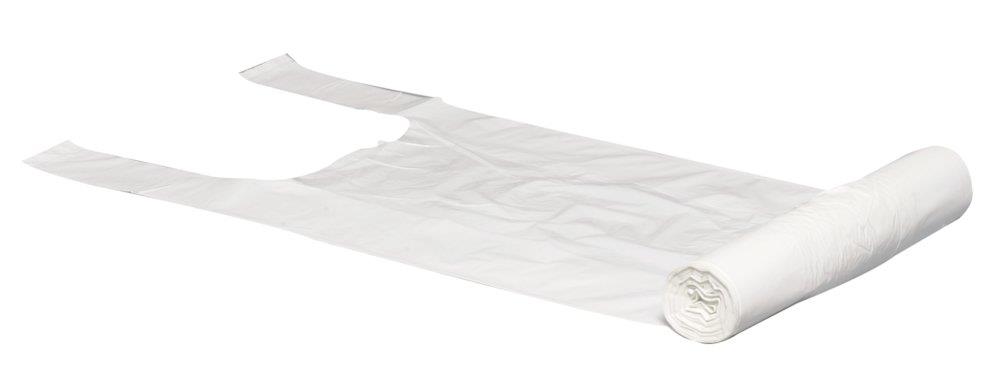 Abena Poly-Line Carrier bag white - 600mm, 370mm, 15L, 20MY, LDPE, virgin, 30PCS