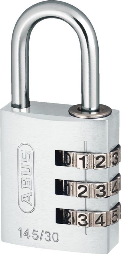 Abus 145 Code Padlock with 3 digits - 31.5mm, 5mm, 25mm, 14mm 4003318466205