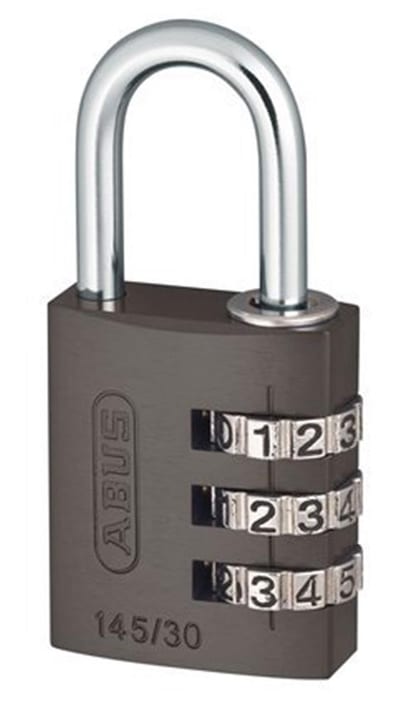 Abus 145 Code Padlock with 3 digits - 31.5mm, 5mm, 25mm, 14mm 4003318466229