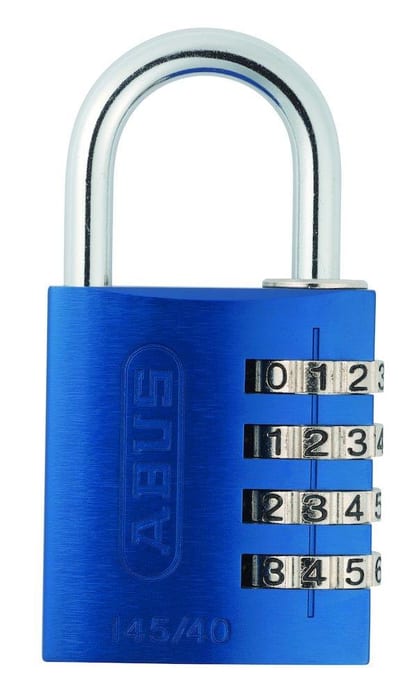 Abus 145 Code Padlock with 4 digits - 41.5mm, 6mm, 26mm, 21.5mm 4003318488078