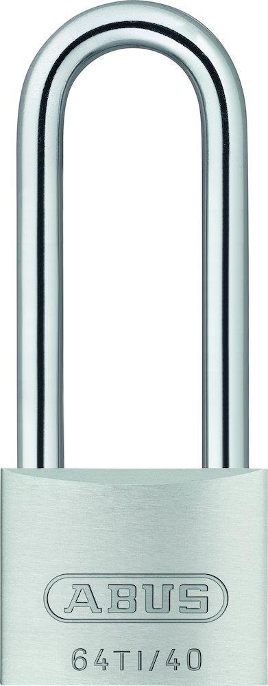 Abus 64TI Padlock with hardened steel shackle - 40mm, 6.5mm, 63mm, 22mm