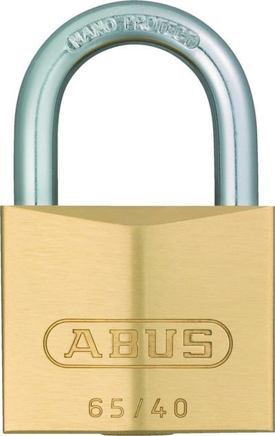 Abus 65 Padlock - 40mm, 6.5mm, 22mm, 22mm